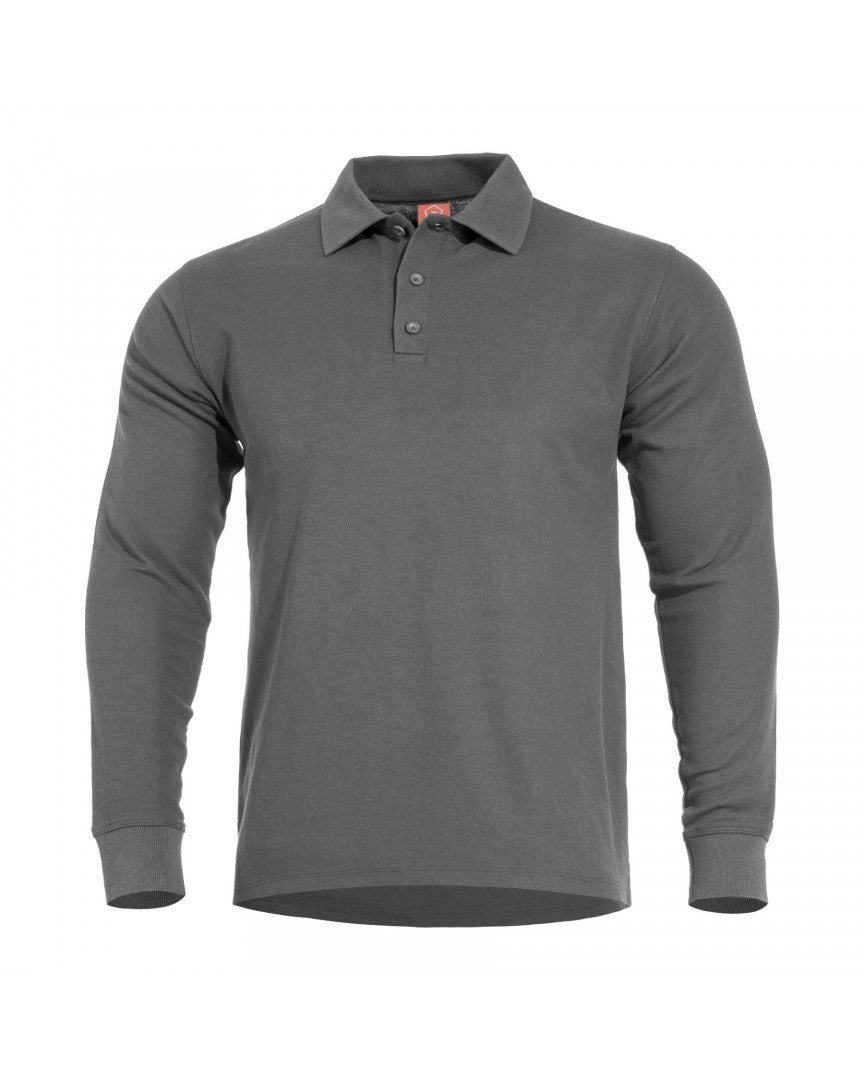 Polo Pentagon Aniketos Long – Élégance et Fonctionnali