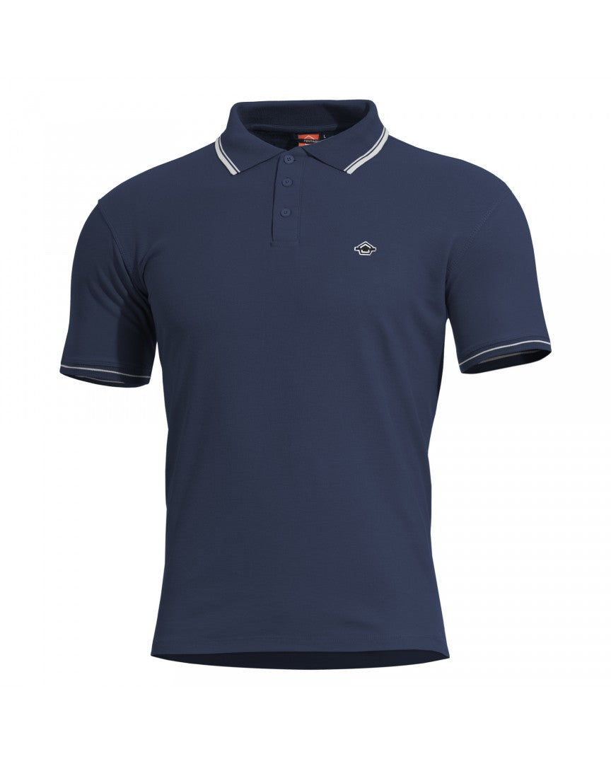 Polo Pentagon Aniketos Stripes – Style et Confort