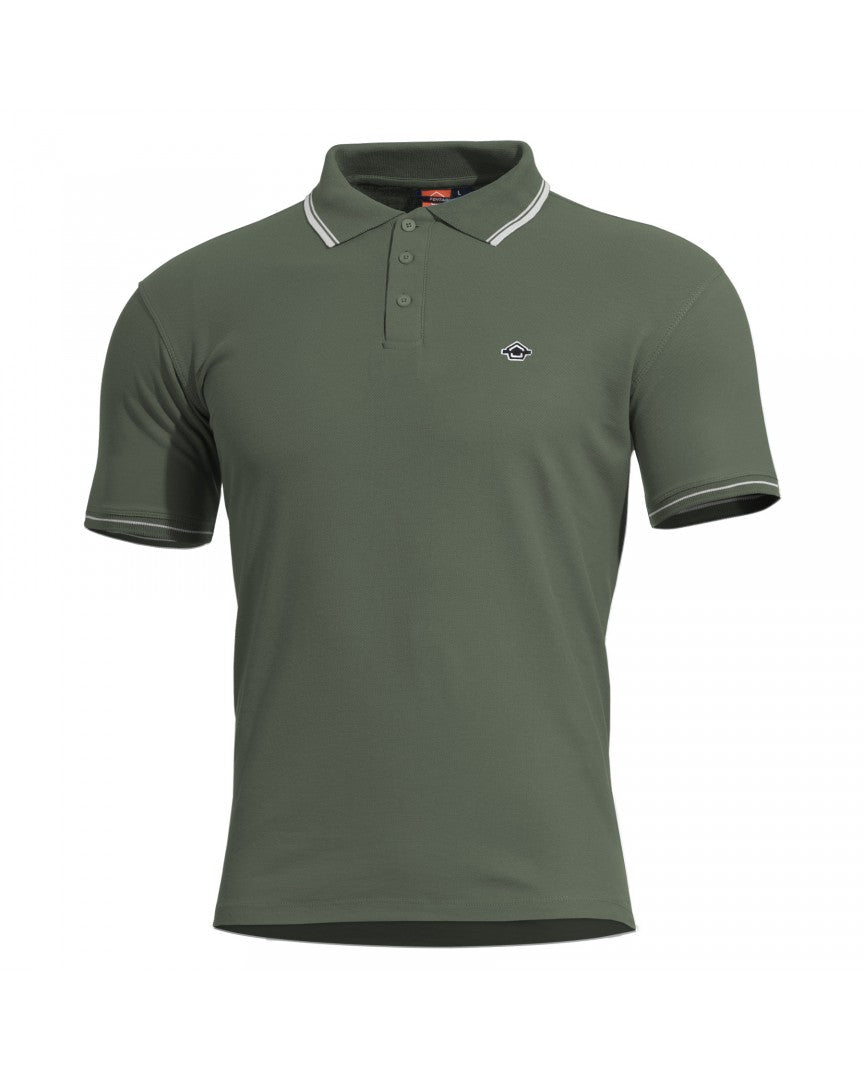 Polo Pentagon Aniketos Stripes – Style et Confort