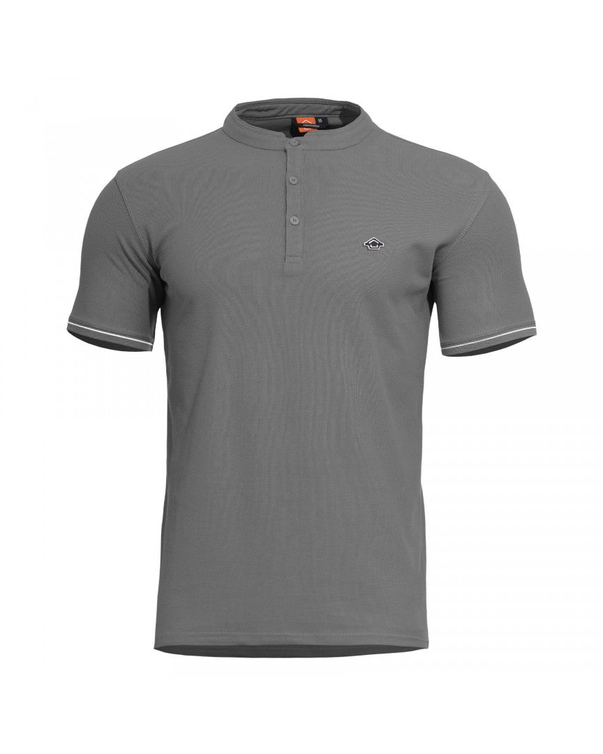 T-shirt Pentagon Levantes Henley Stripes – Confort et Style Décontracté