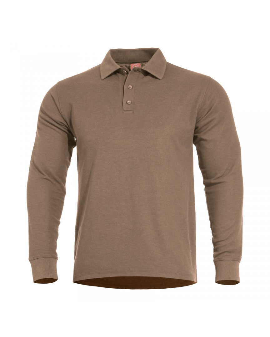 Polo Pentagon Aniketos Long – Élégance et Fonctionnali