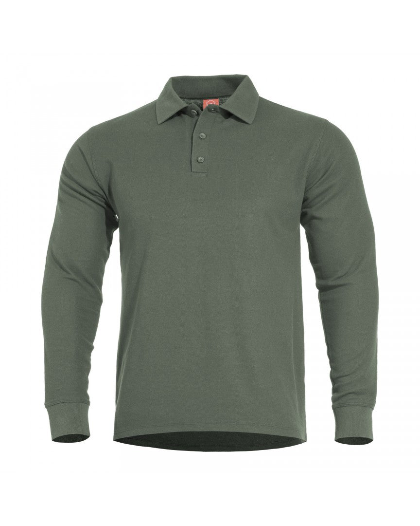 Polo Pentagon Aniketos Long – Élégance et Fonctionnali