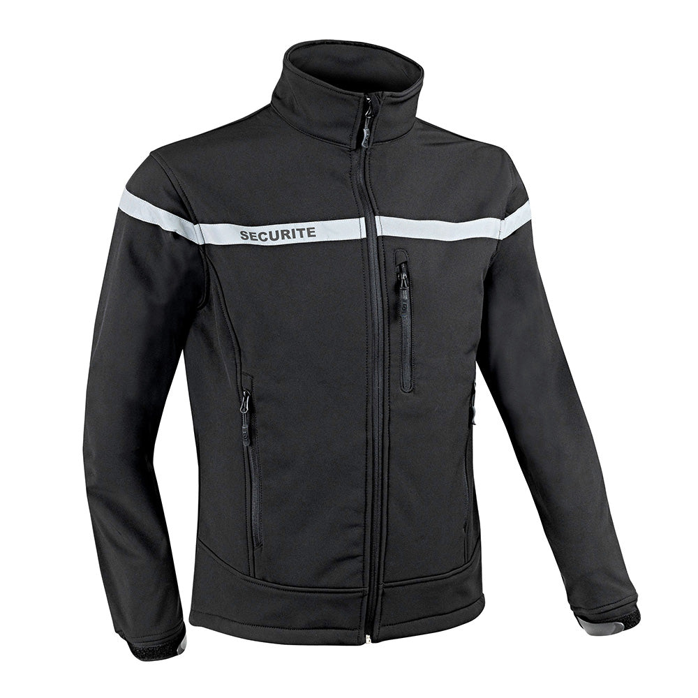 Veste Softshell SÉCU-ONE Sécurité noir