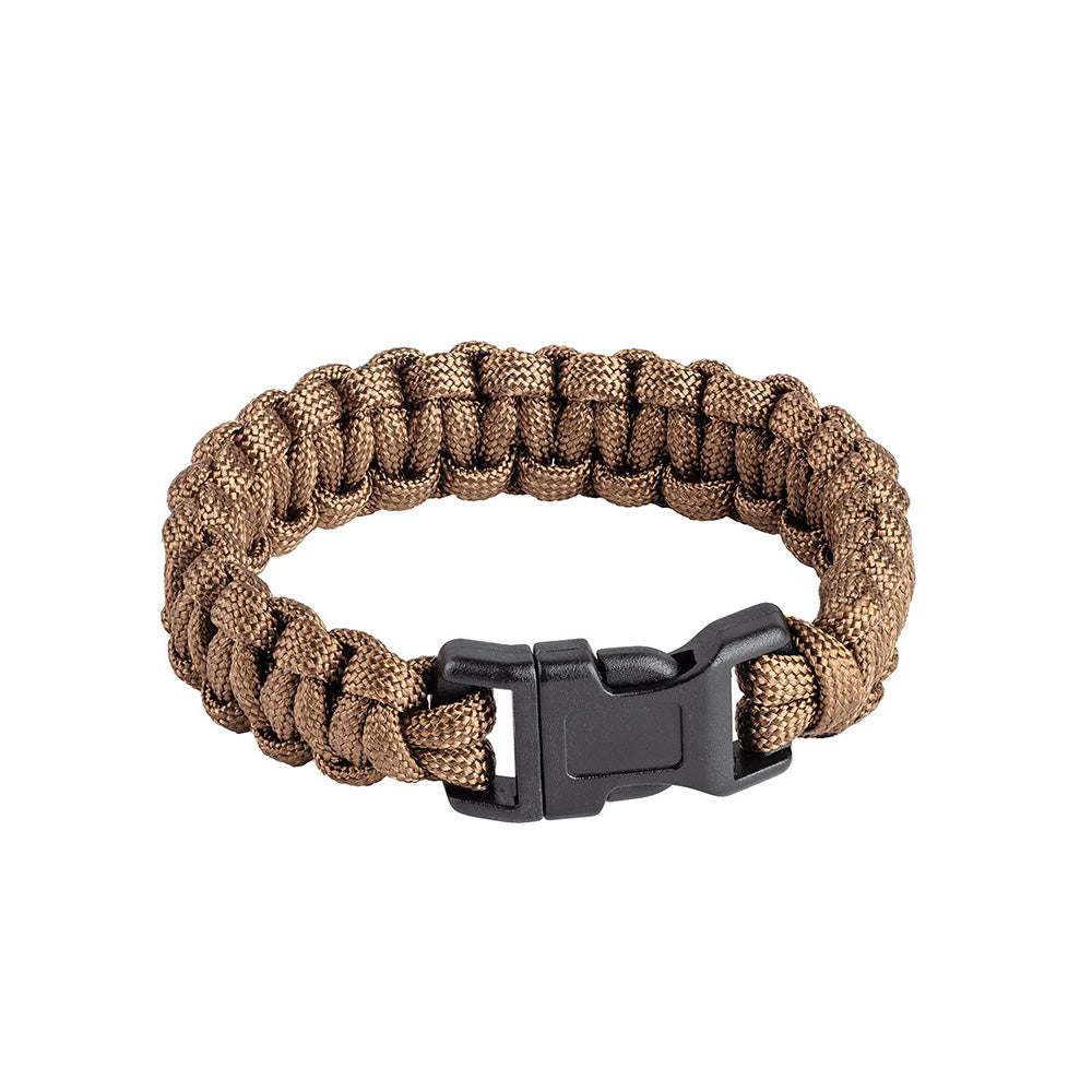 Bracelet de survie paracorde tan