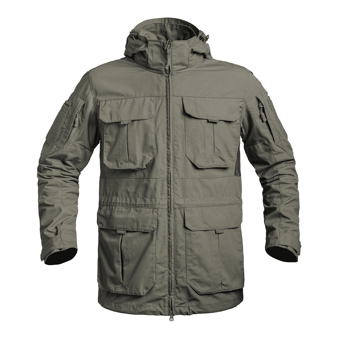 Veste longue FIGHTER vert olive