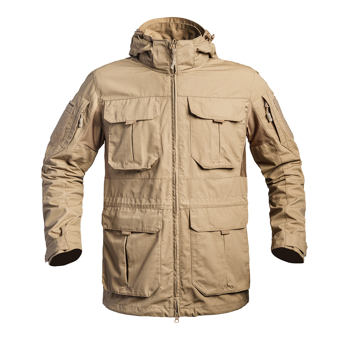 Veste longue FIGHTER tan