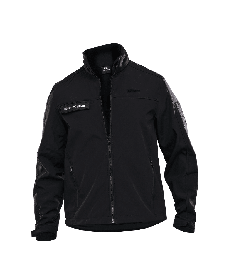 Softshell Sécurité Privée – GK SAFETEK®️