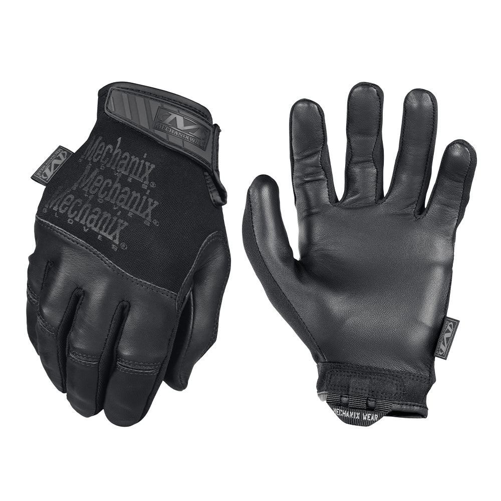 Gants en cuir Recon noir