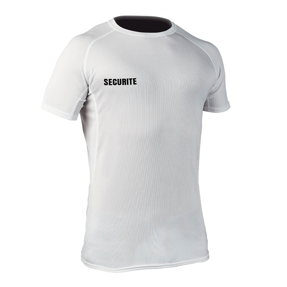 T-shirt respirant CHALLENGER Sécurité blanc