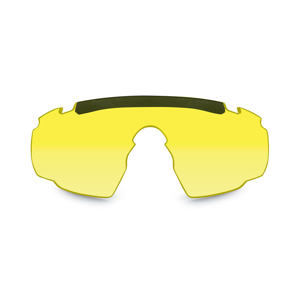 Écran jaune pour lunettes de protection balistique Saber Advanced