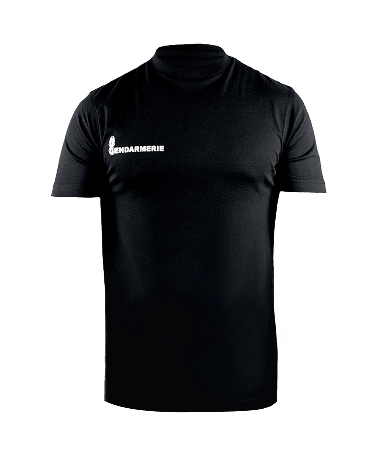 T-shirt Gendarmerie - Inscription blanche