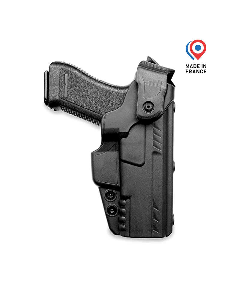 Holster Double Sécurité - GLOCK 17/19/22/23, Gaucher