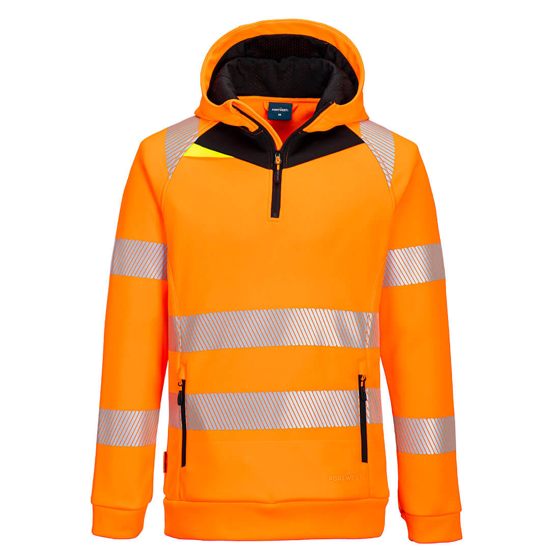 DX4 HI-VIS 1/4 ZIP HOODIE