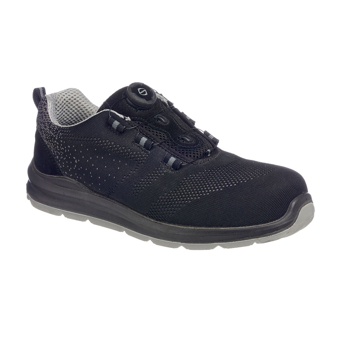 PORTWEST COMPOSITELITE WIRE LACE SAFETY TRAINER KNIT S1P