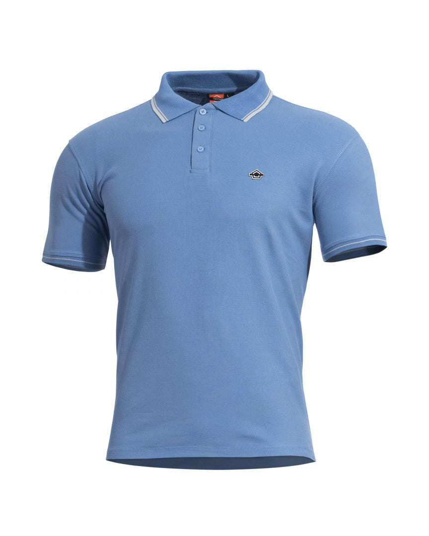 Polo Pentagon Aniketos Stripes – Style et Confort