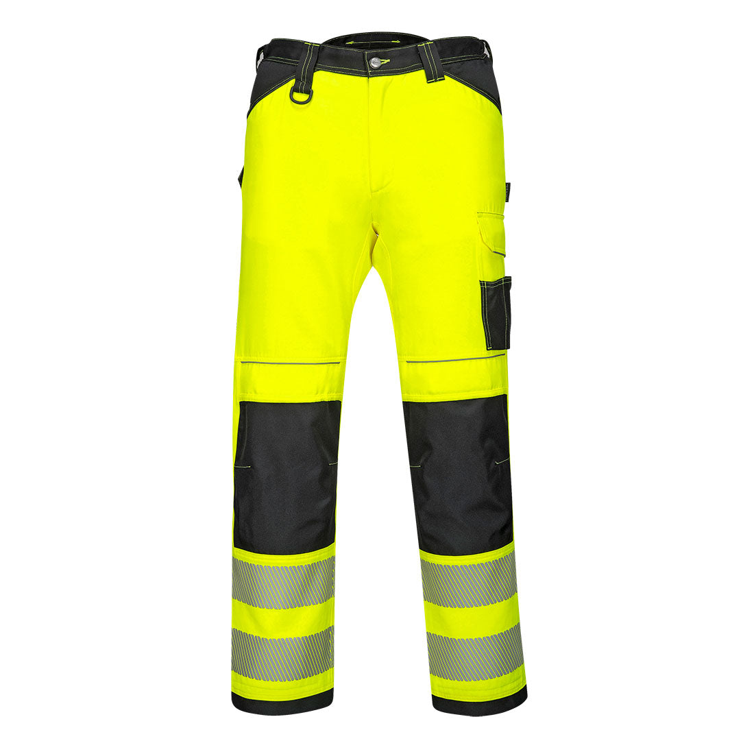 PANTALON PW3 HI-VIS WORK JAUNE/NOIR