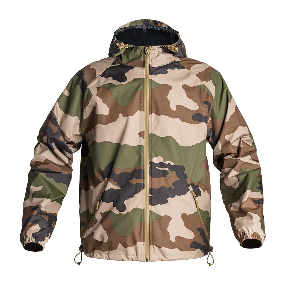 Veste courte Lightshell RAIN PROTECT camo fr/ce A10 Equipment